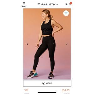 Fabletics Oasis high-waisted 7/8 leggings